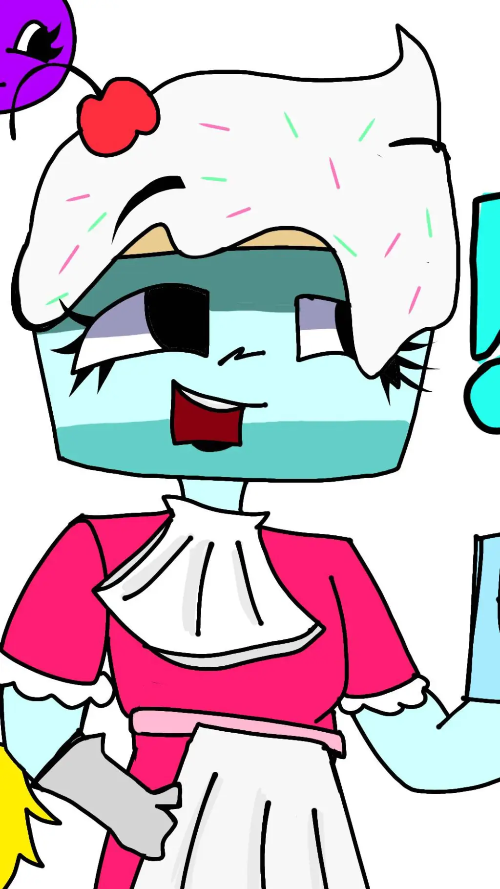 ai character: 🧁HOLLY🩷 background