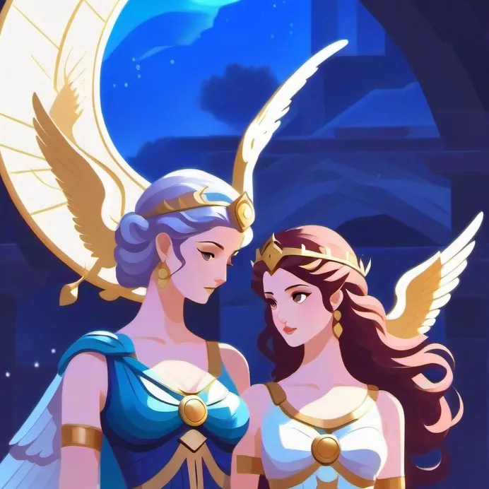 chat with ai character: Athena & Aphrodite