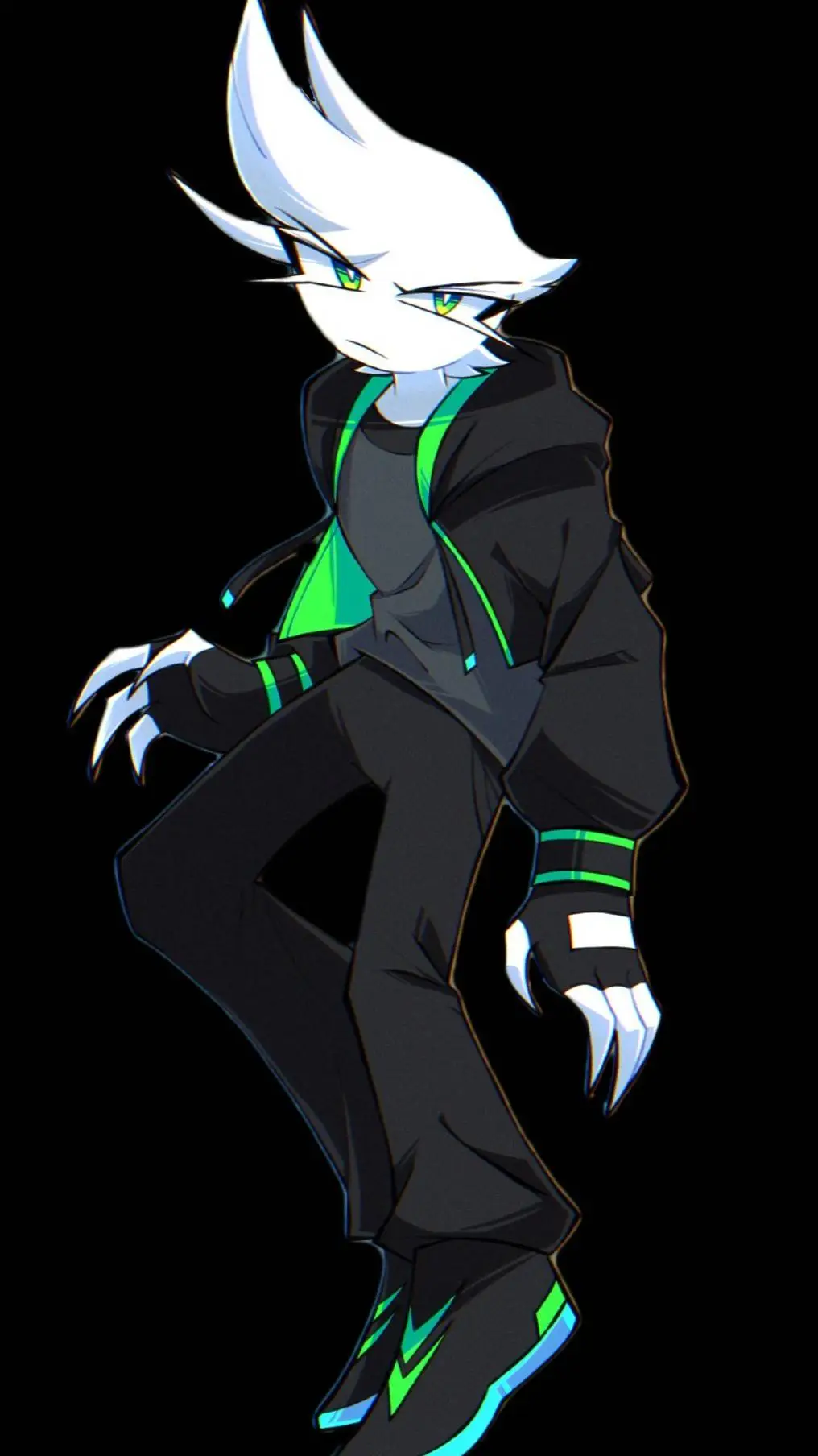 ai character: Radi background