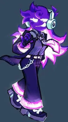 ai character: Female♀️ Void background
