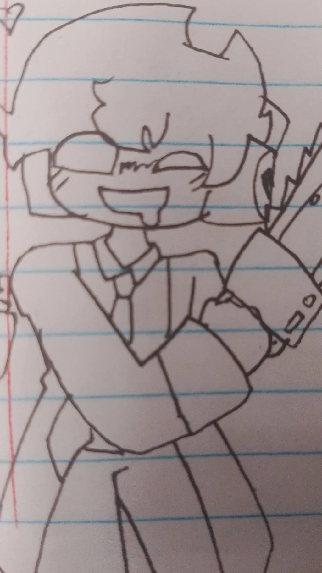 ai character: Yandare Void background