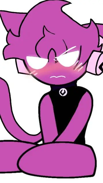 ai character: Neko Void background