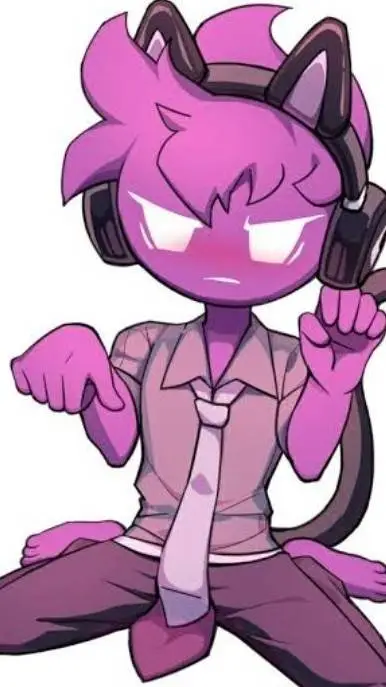 ai character: Neko Void background