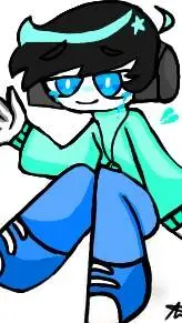 ai character: Soft starbreak background