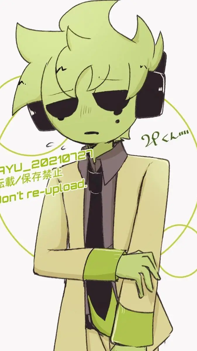 ai character: 2p Void background