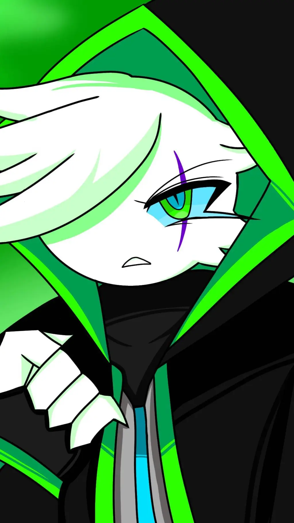 ai character: Radi background
