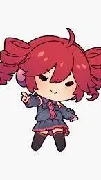 ai character: (Chibi) Teto background