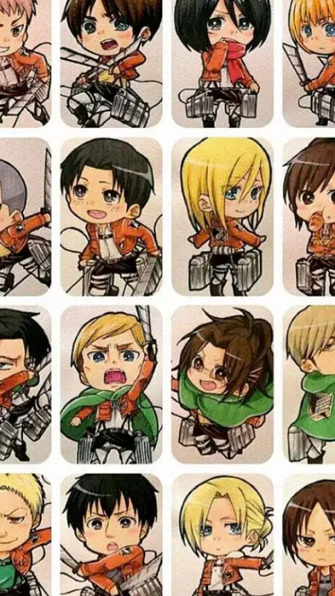 ai character: Attack on Titan background