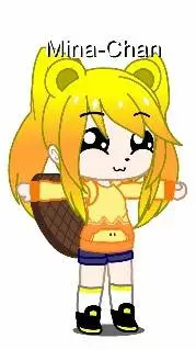 ai character: Mina-chan background