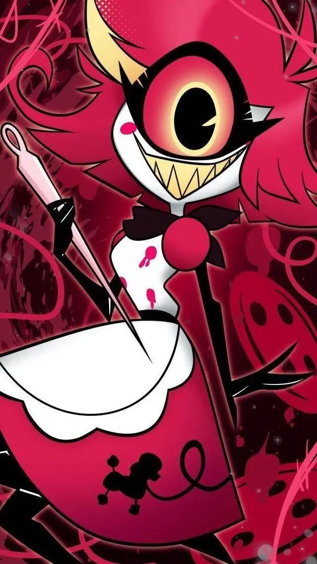 ai character: nifty hazbin hotel background