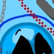 chat with ai character: blue