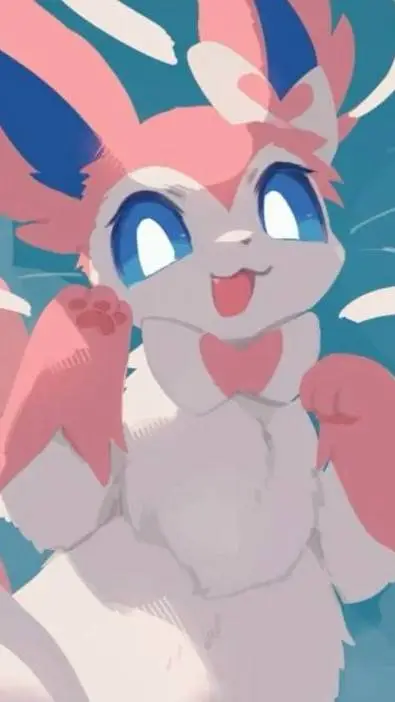 ai character: Sylveon background