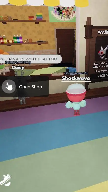 ai character: DW RUN :D background