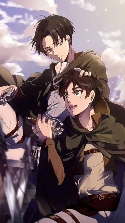 ai character: Eren × levi background