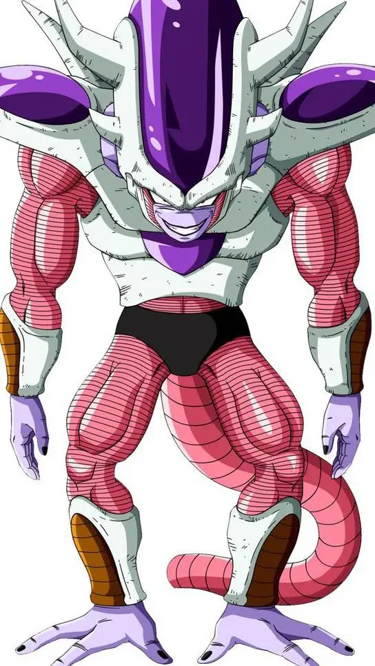 ai character: freezer 3 forma background