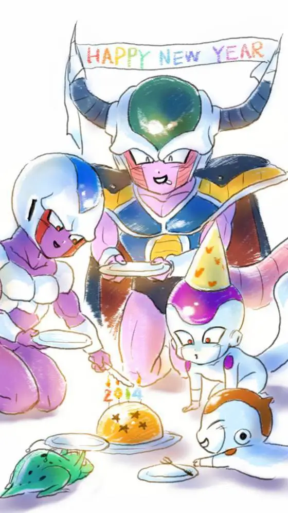 ai character: familia de freezer background
