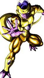 ai character: Golden freezer background