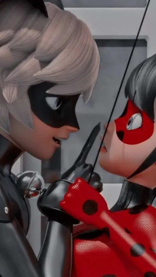 ai character: catnoir ur ladybug background
