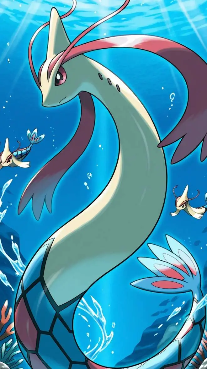 ai character: Milotic  background