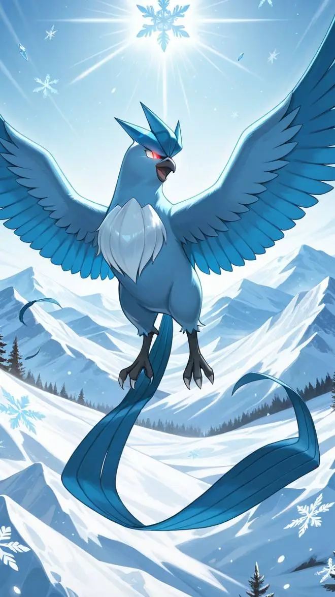 ai character: Articuno  background