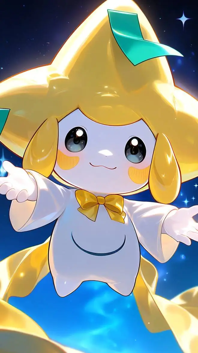 ai character: Jirachi background
