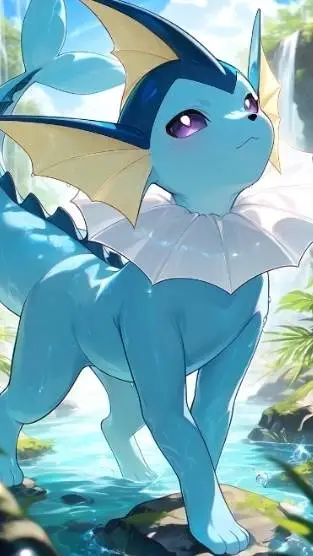 ai character: Vaporeon background