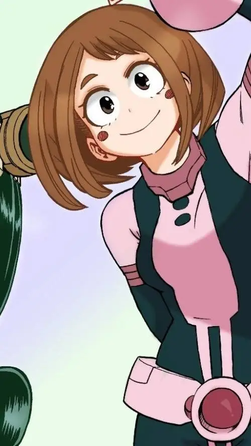 ai character: toga et ochaco  background