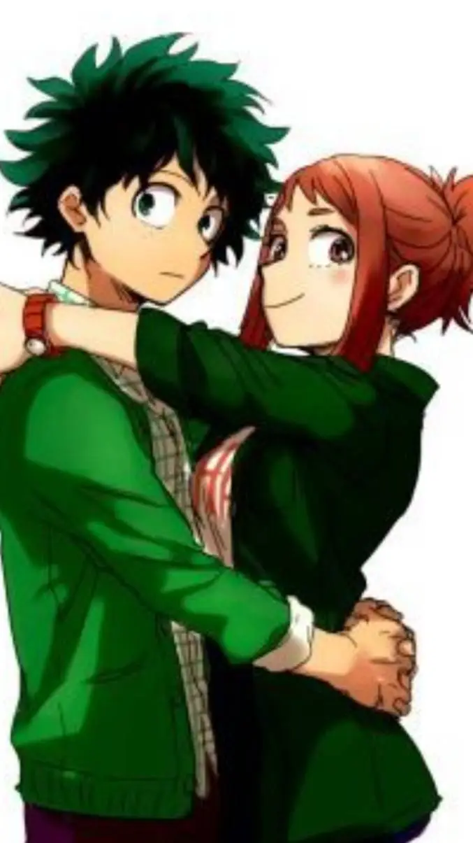 ai character: ochaco,deku et toi background