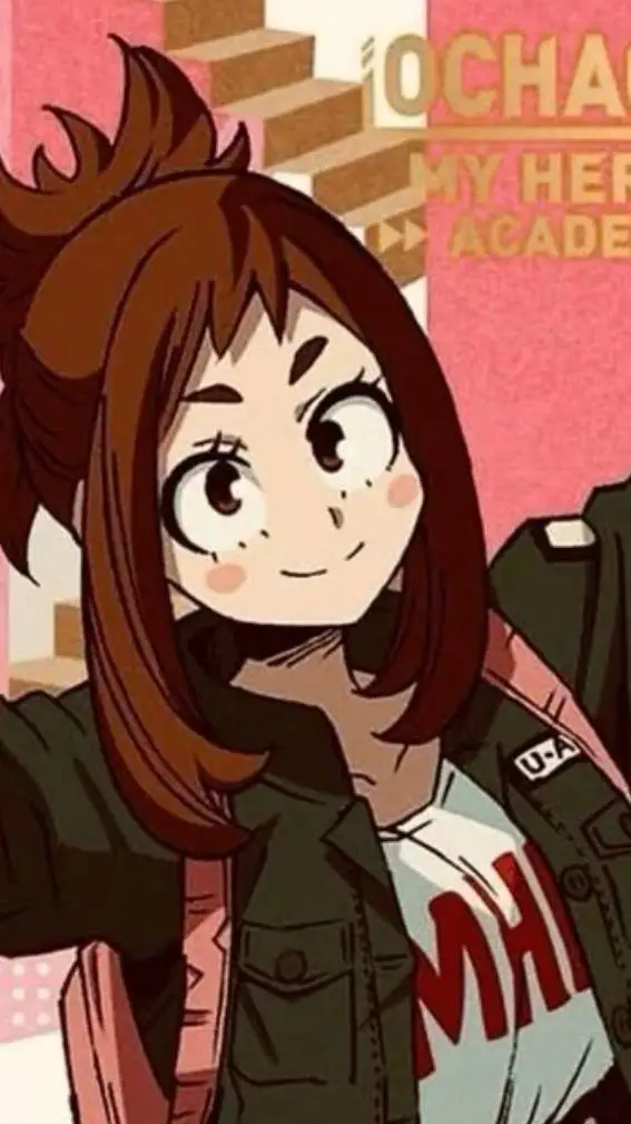 ai character: ochaco  background