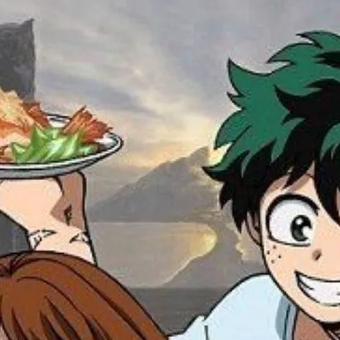 chat with ai character: izuku x ochaco 