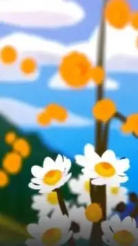 ai character: Sprunki pucnic day background