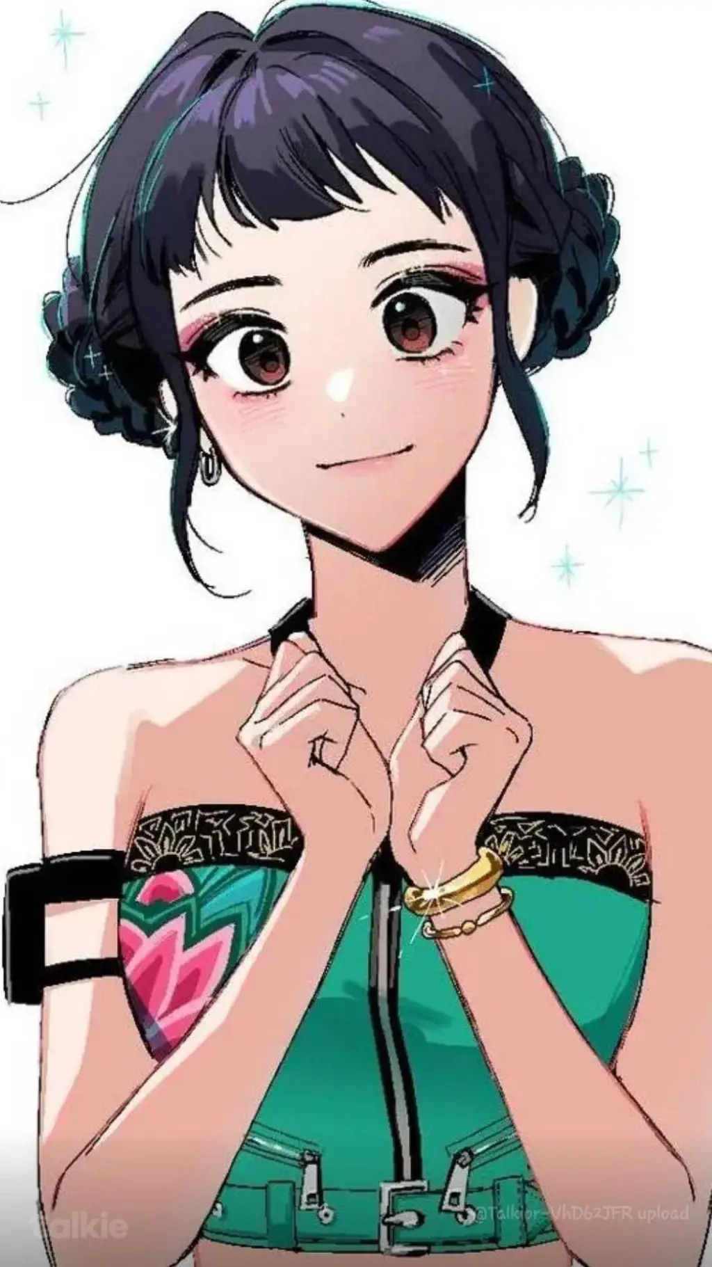 ai character: zoeystry  background