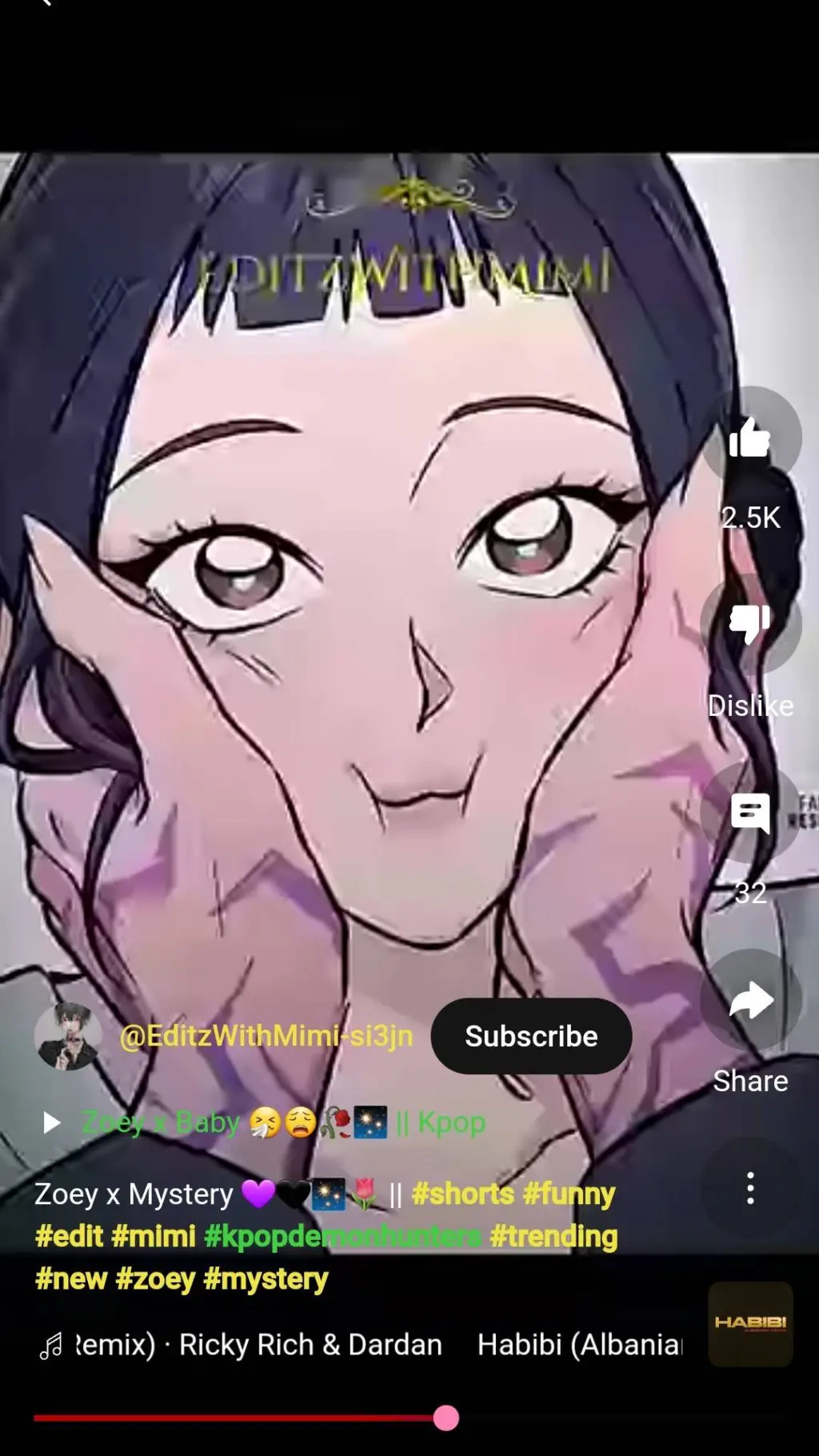 ai character: ☆zoeystry☆  background