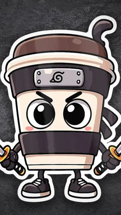 ai character: 🗡☕️Cappuccino☕️🗡 background