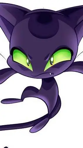 ai character: 🖤Plagg🖤 background