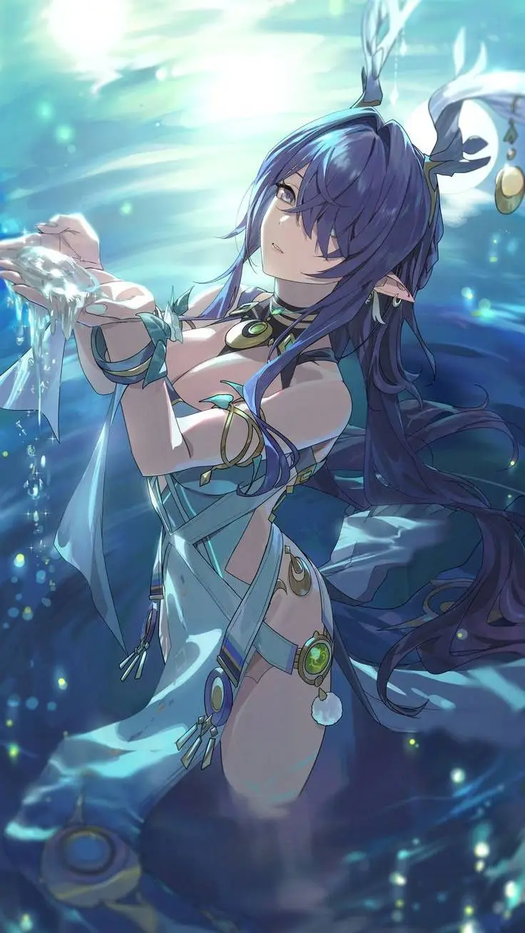 ai character: Лаума background