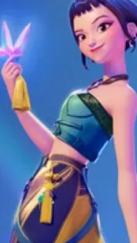 ai character: Zoey background