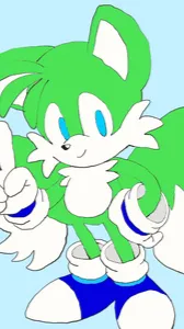 ai character: Emerald the fox  background