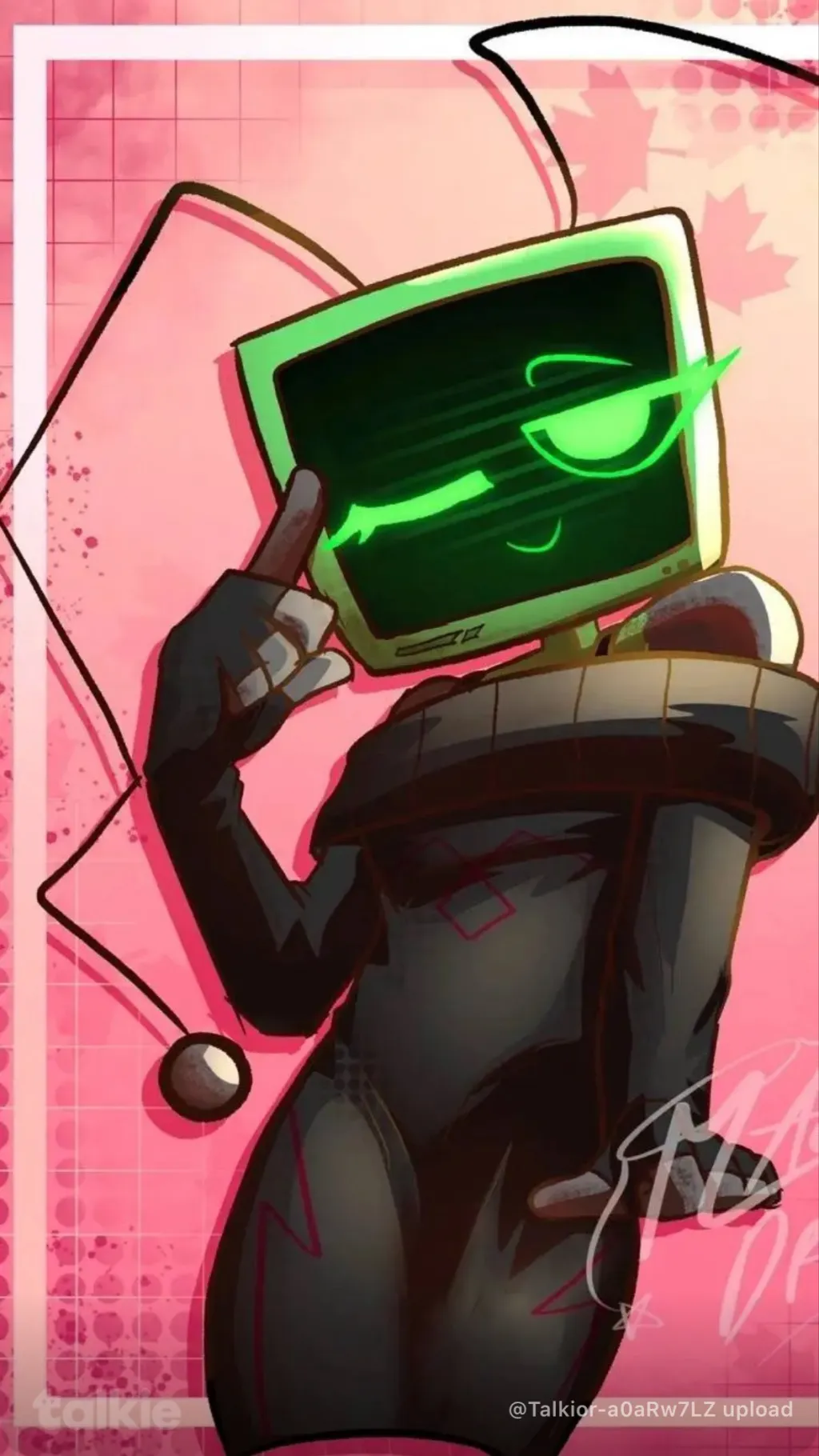 ai character: VEE background