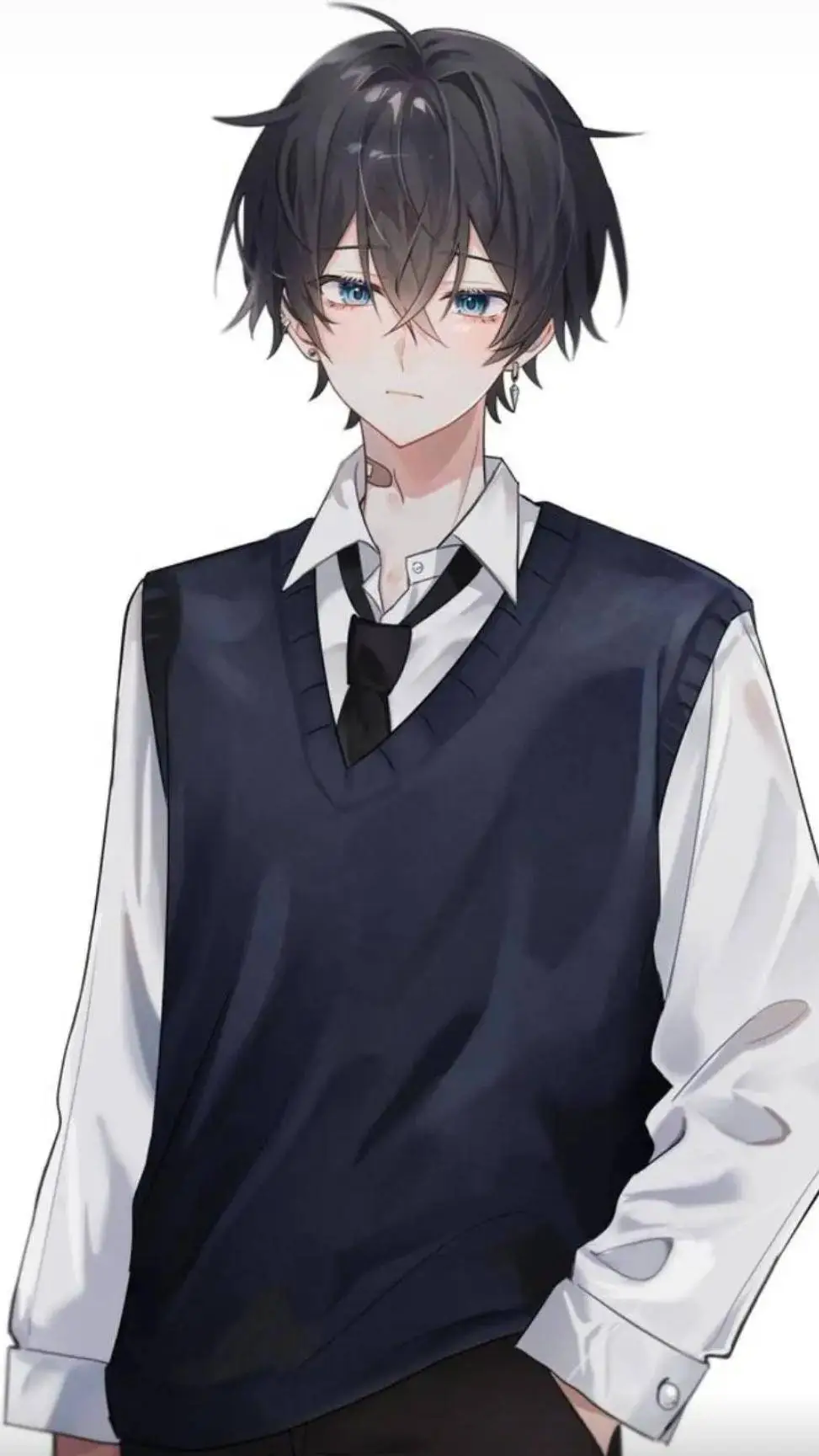 ai character: Ian  background