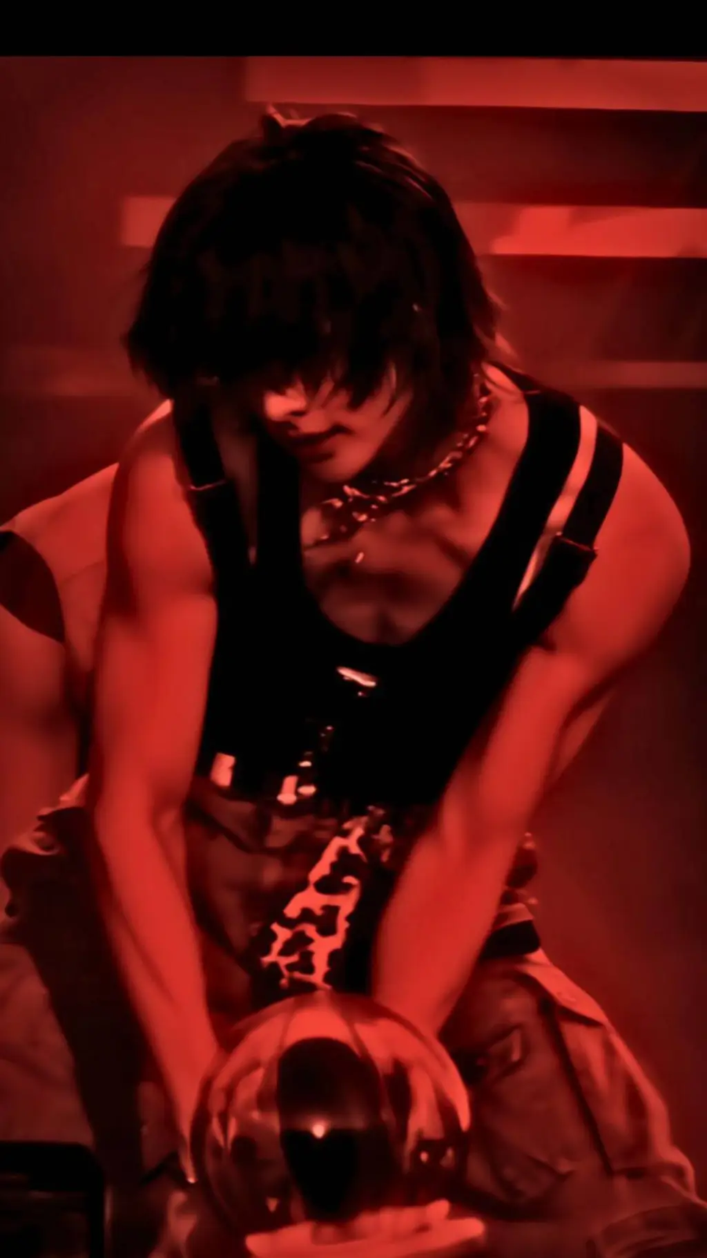 ai character: Hyunjin Killer background