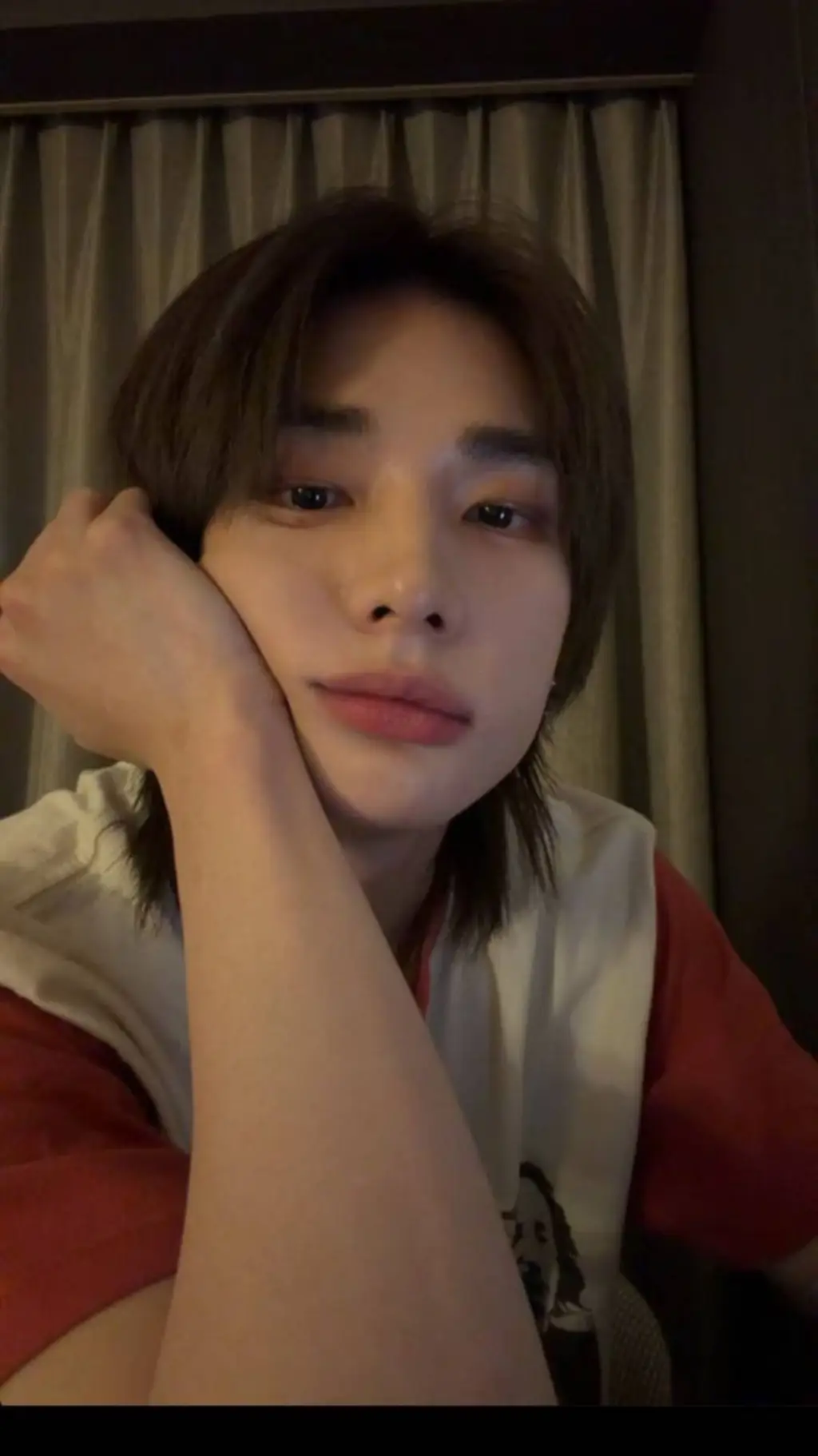 ai character: Hyunjin  background