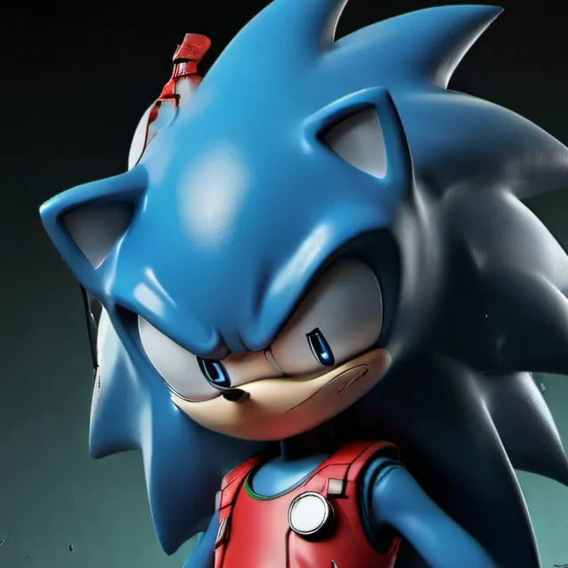 chat with ai character: sonic. exe