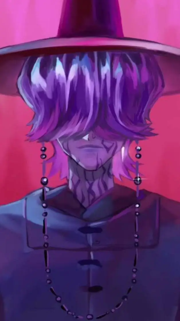 ai character: demon mystery  background