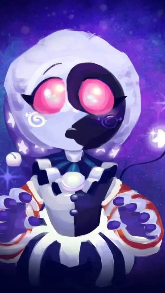 ai character: lunar  background