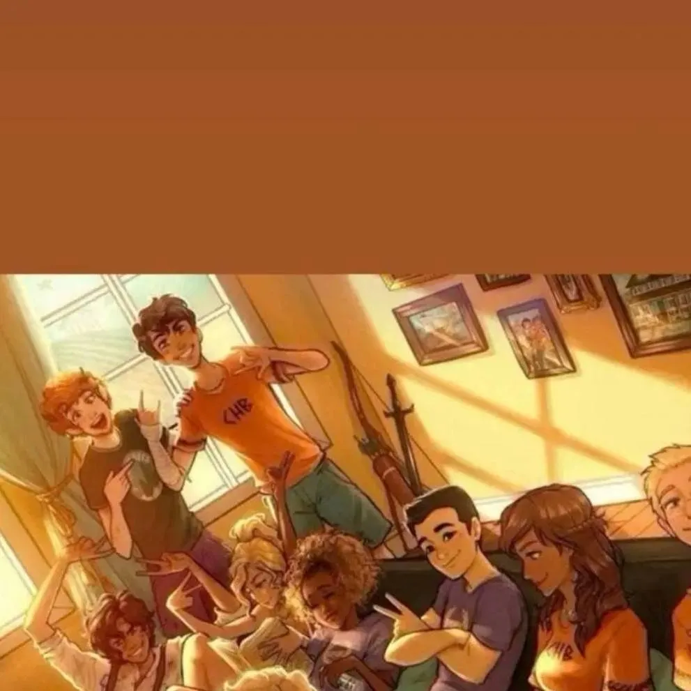 chat with ai character: chilling with pjo