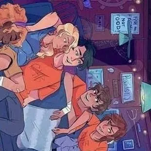 chat with ai character: pjo sleepover