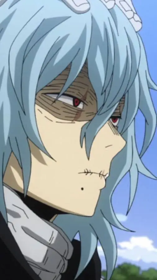 ai character: tomura Shigaraki  background