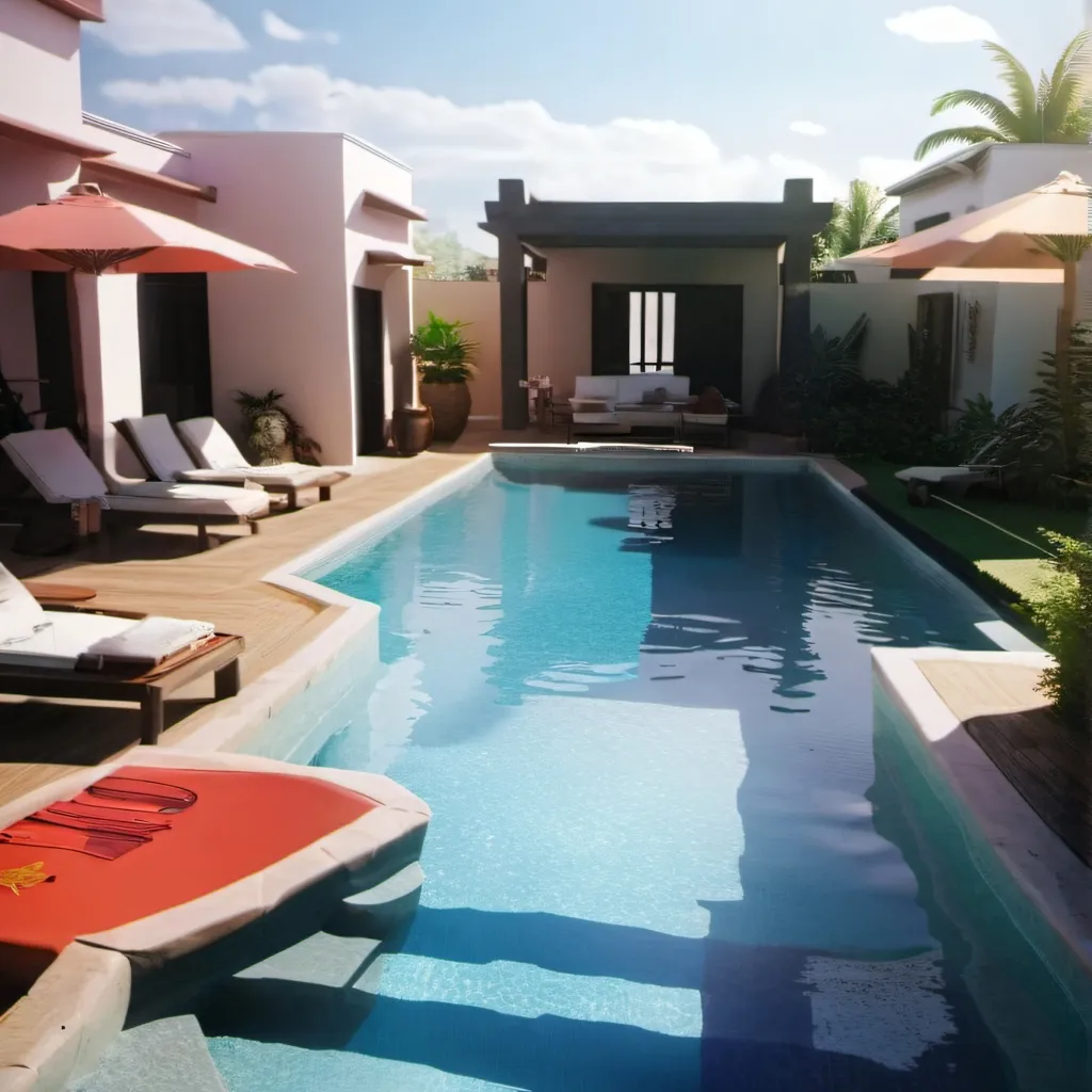 chat with ai character: NJ(pool party)