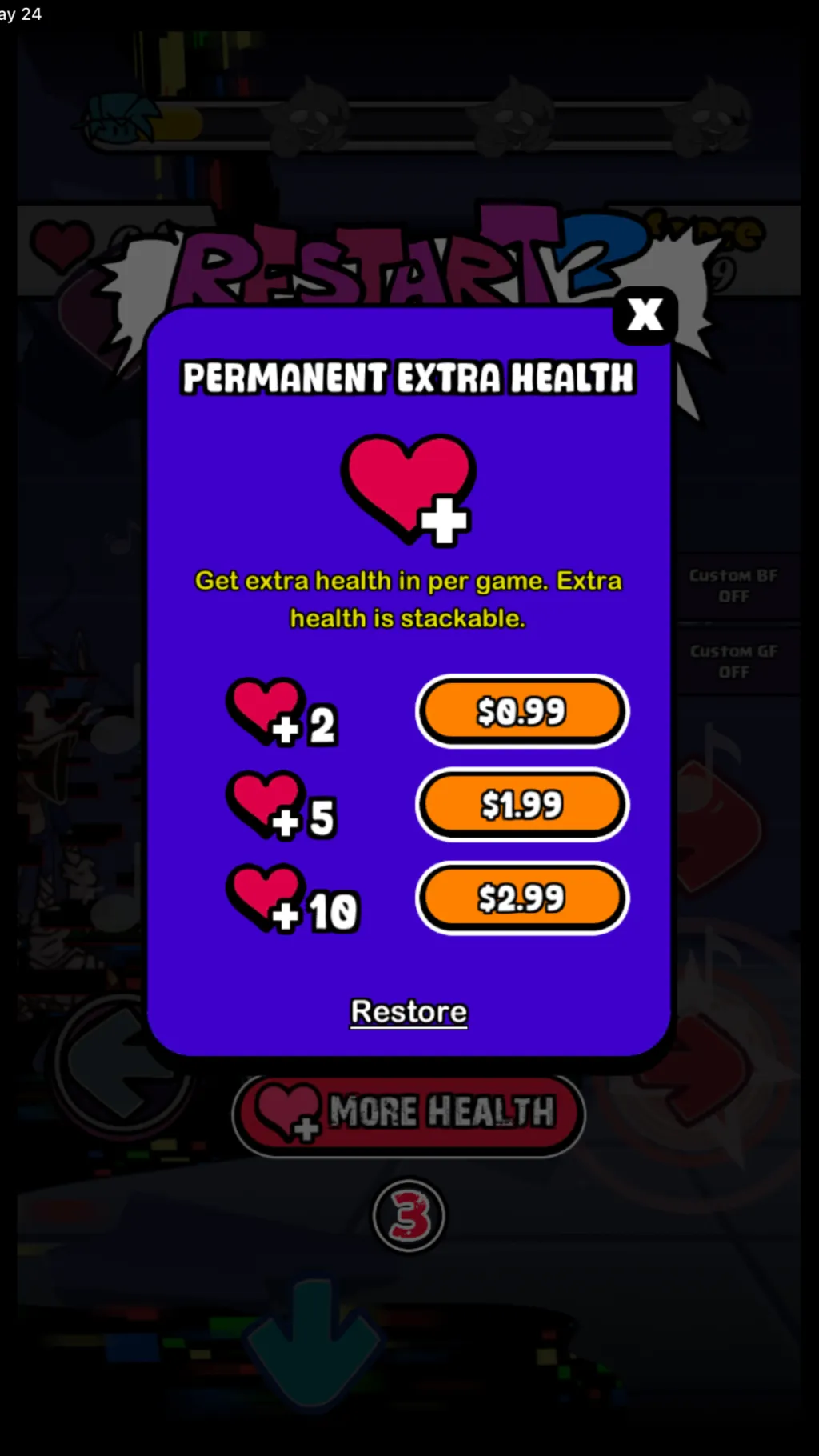 ai character: Sprunki hates you background